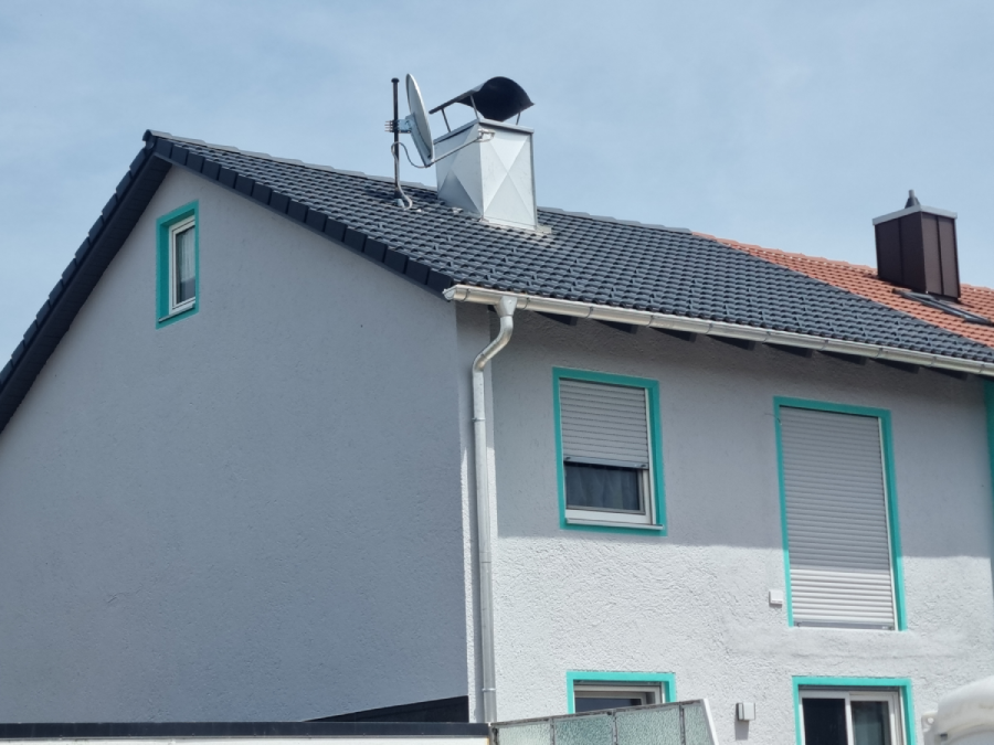 Sanierte Dachfläche, Referenzprojekt von Holzbau Bosch